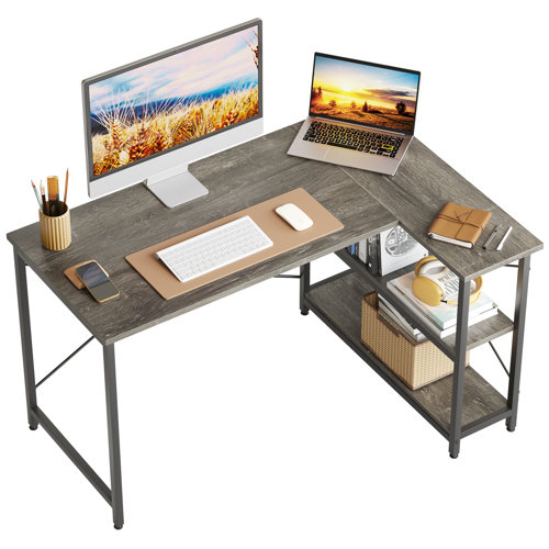 17 Stories Fortunato Reversible LShape Desk & Reviews Wayfair
